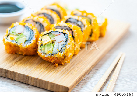 California maki rolls sushi California maki rolls sushi 49005164