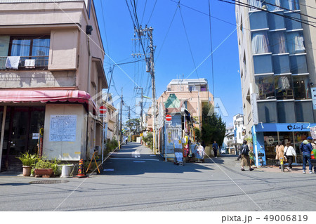 【東京都】下北沢の街並み 【東京都】下北沢の街並み 49006819