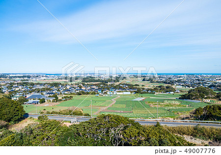 地球の丸く見える丘展望館からのパノラマ風景 北 (千葉県銚子市) 2017年2月撮影 地球の丸く見える丘展望館からのパノラマ風景 北 (千葉県銚子市) 2017年2月撮影 49007776