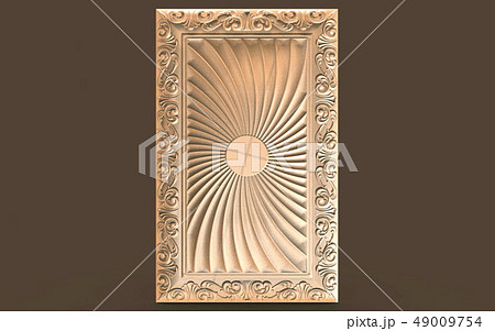 Collectible drawing, architectural model Collectible drawing, architectural model 49009754