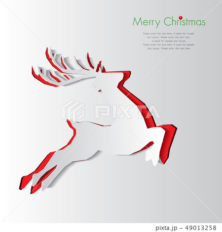 クリスマス クリスマスカード 冬 49013258