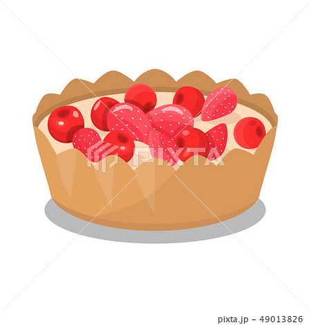 Delicious Cheesecake Cartoon Vector Illustration Delicious Cheesecake Cartoon Vector Illustration 49013826