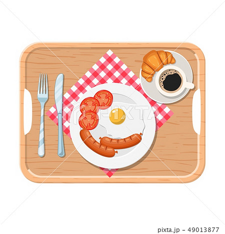 Appetizing delicious breakfast of coffee, Appetizing delicious breakfast of coffee, 49013877