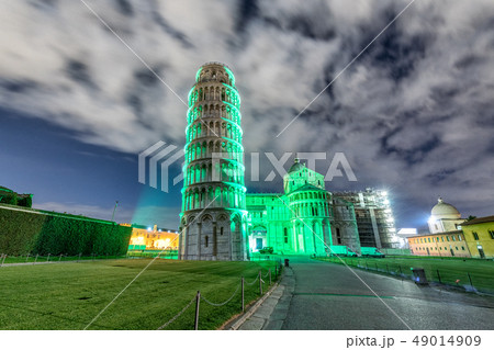 Pisa Leaning Tower and Cathedral for St Patrick's 49014909