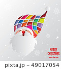 クリスマス クリスマスカード 冬 49017054