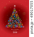 クリスマス クリスマスカード 祭り 49017055