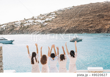 girls hen party travel sea resort yacht 49020627