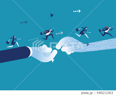 Corporate business. Stepping into technology 49021363