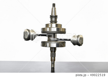 バイクエンジンのクランクシャフト バイクエンジンのクランクシャフト 49022519