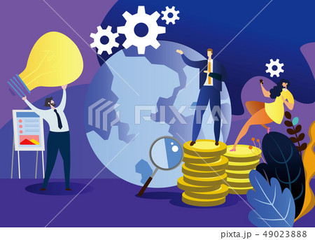 Concept business vector illustration. 49023888