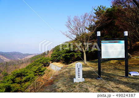 韓国　扶余　加林城 49024387