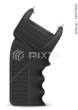 stun gun weapon self defense vector illustration 49024809