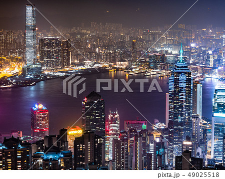 世界三大夜景 香港 ビクトリア・ハーバー 世界三大夜景 香港 ビクトリア・ハーバー 49025518