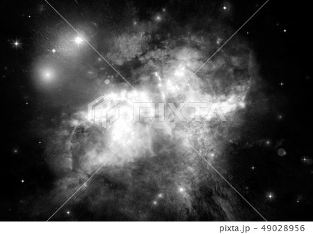 galaxy in a free space 49028956