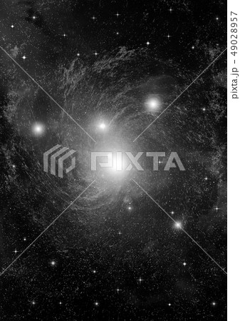 galaxy in a free space 49028957