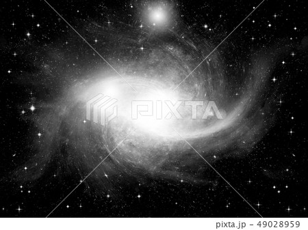 galaxy in a free space 49028959