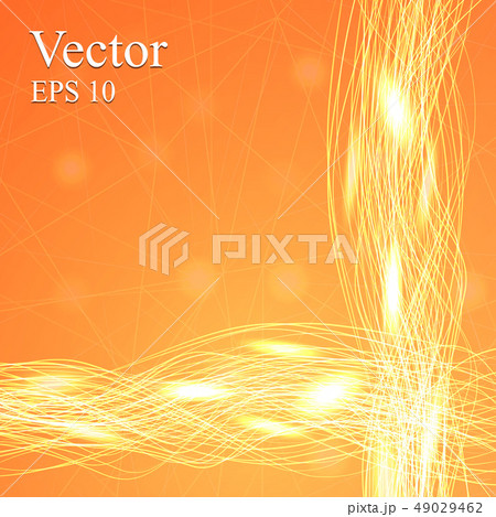 Abstract background design. Glowing wave. EPS 10 Abstract background design. Glowing wave. EPS 10 49029462
