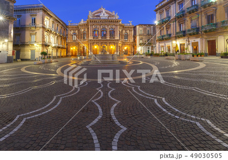 Catania. Theater Massimo Bellini. Catania. Theater Massimo Bellini. 49030505