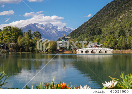 Jade Dragon Snow Mountain in Lijiang Yunnan China 49032900