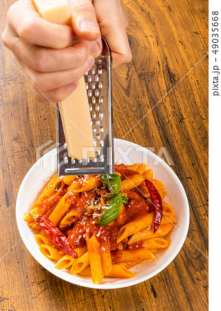 パスタとイタリア料理　Typical Italian pasta 49035668