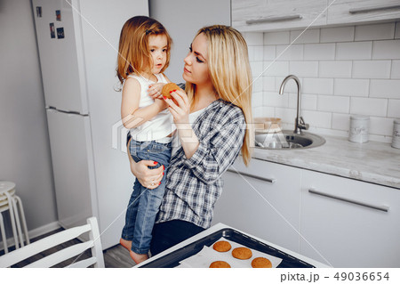 mother with daughter mother with daughter 49036654