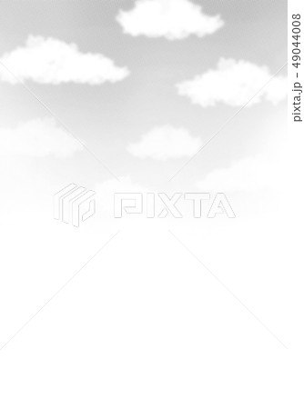 スクリーントーン 空 自然風景 モノクロのイラスト素材