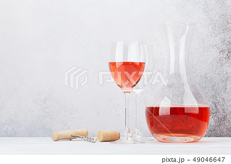 Rose wine 49046647