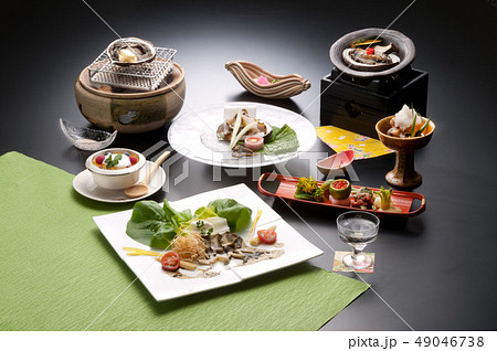 和食 懐石料理の写真素材