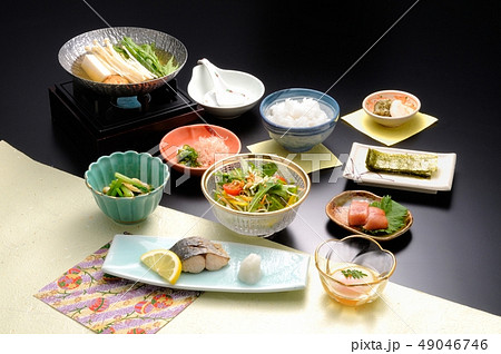 和食 懐石料理の写真素材