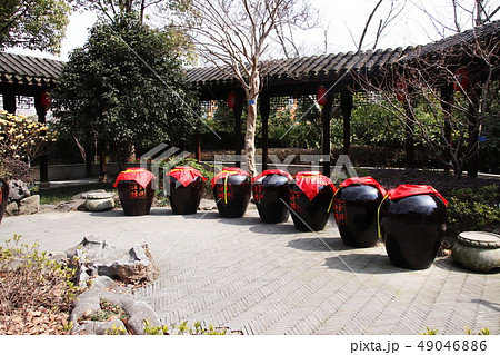中国の酒樽の風景 中国の酒樽の風景 49046886