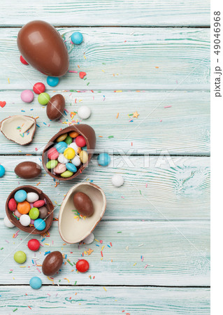 Easter greeting card 49046968