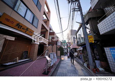 日本の東京都市景観  神楽坂 49049272