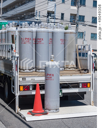 ガスを配達するイメージ / ガスの自由化 49049308