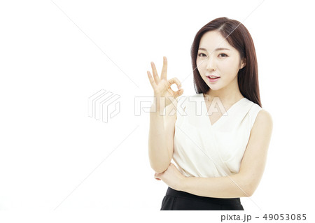 ビジネス ビジネスウーマン 若い女性 49053085