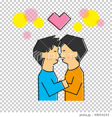 Kiss, gay version (touch B) Kiss, gay version (touch B) 49054243