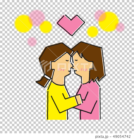 Kiss, Lesbian version (Touch B) 49054742