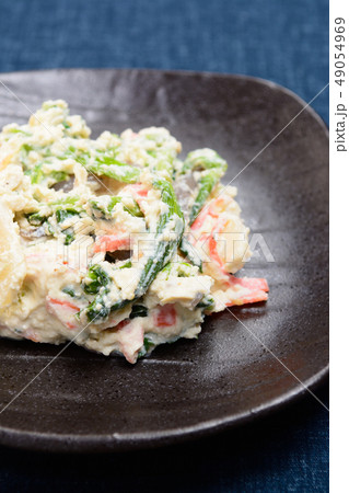 おいしい菜の花と筍の白和え 49054969
