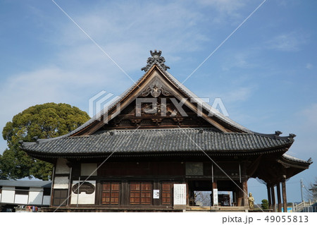 【中国三十三観音霊場】第一番　正御影供の日の西大寺本堂　岡山県岡山市東区 49055813