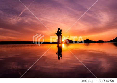父母ヶ浜夕景 49056250