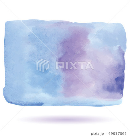 Hand Painted Art Of Watercolor Blue Color Paint On Watercolor Paper Hand Painted Art Of Watercolor Blue Color Paint On Watercolor Paper 49057065