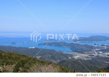 朝熊山から見る伊勢志摩の風景（三重県） 49057335