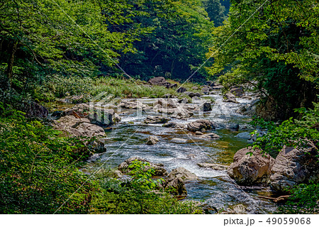 特別名勝 三段峡の風景 49059068