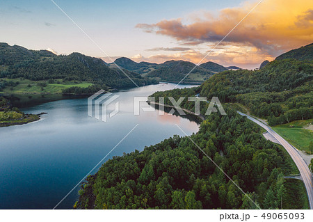 Norwegian sunset flight 49065093