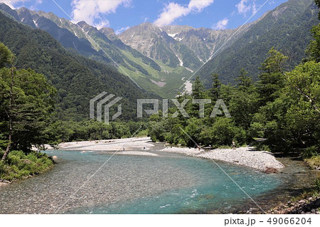 上高地の夏景色 上高地の夏景色 49066204