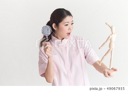 ナース・白バック 49067935