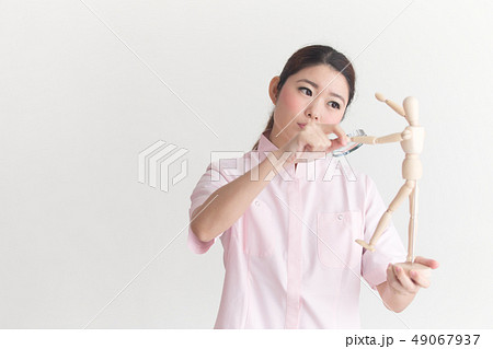 ナース・白バック 49067937