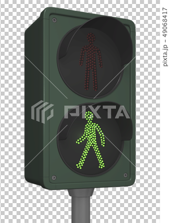 Traffic light, green light, WALK 49068417