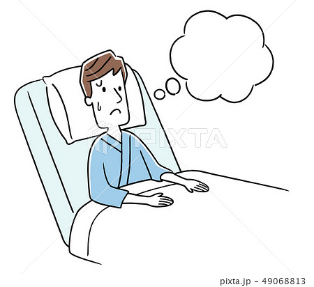 何かを考える若い男性 49068813