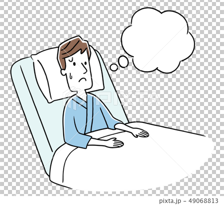 何かを考える若い男性 49068813