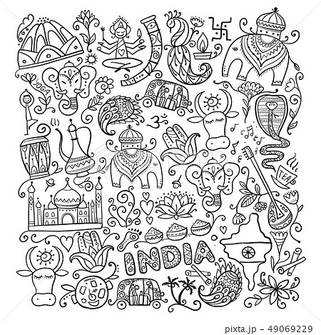 Sketch Of North People Lifestyle For Your Design A Seamless Pattern Vector,  People Drawing, Sea Drawing, Sign Drawing PNG and Vector with Transparent  Background for Free Download